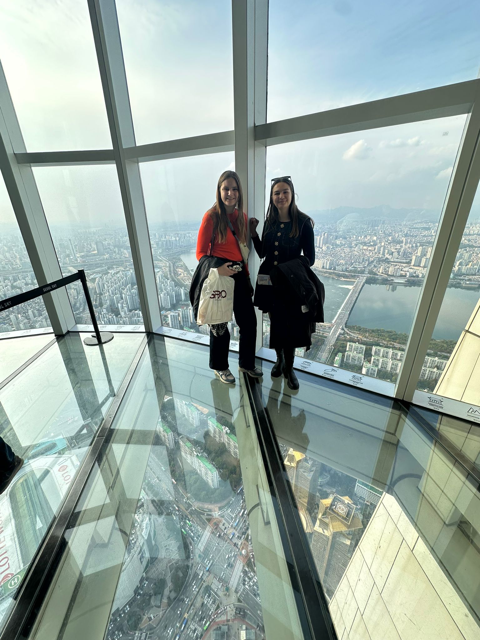 Lotte World Sky Observatory Glass Floor